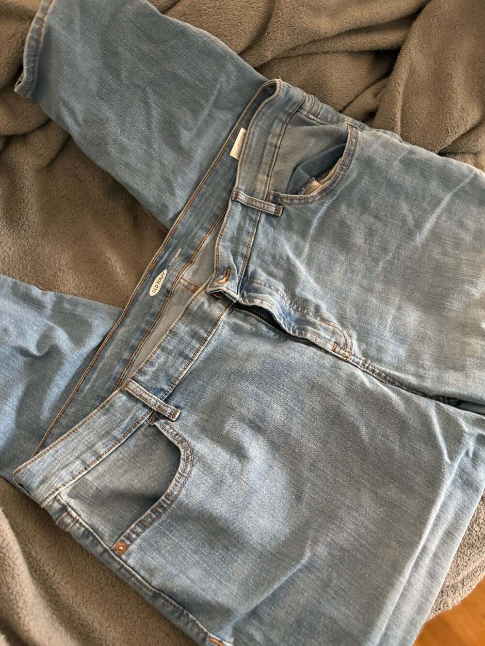 Old Navy Super Skinny Light Wash Denim Jeans